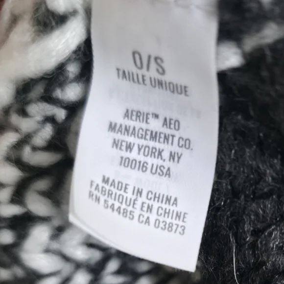 NWOT Aerie Heather Charcoal Grey Open-front Cardigan/ Poncho OS - Picture 8 of 9